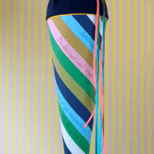 Schultüte Mutmachsprüche - Wildmix bestickt